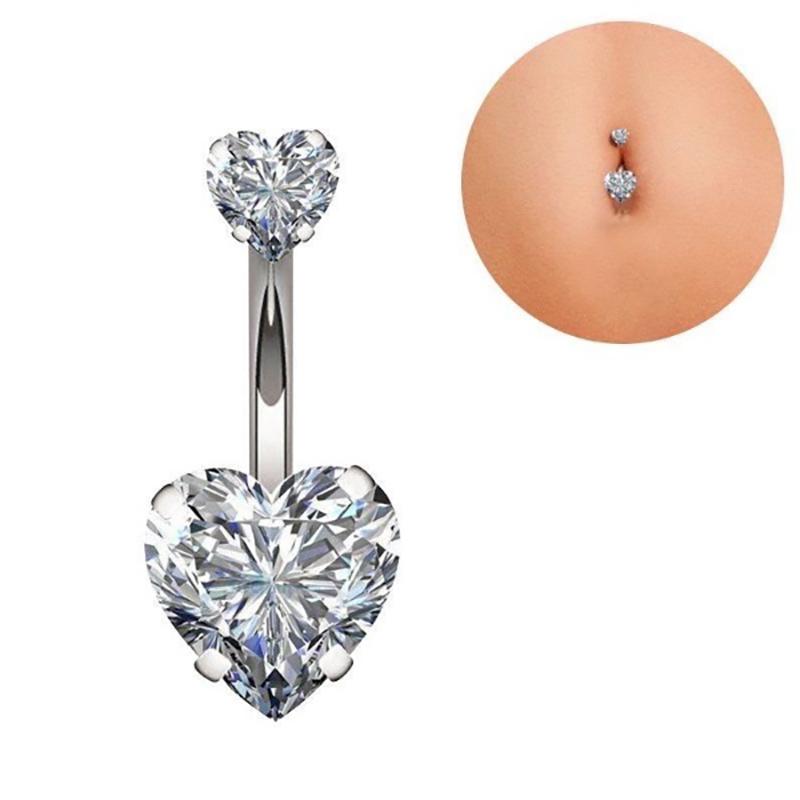 Body Jewelry Belly Button Rings - 1Pc Sexy Belly Navel Piercing Stainless