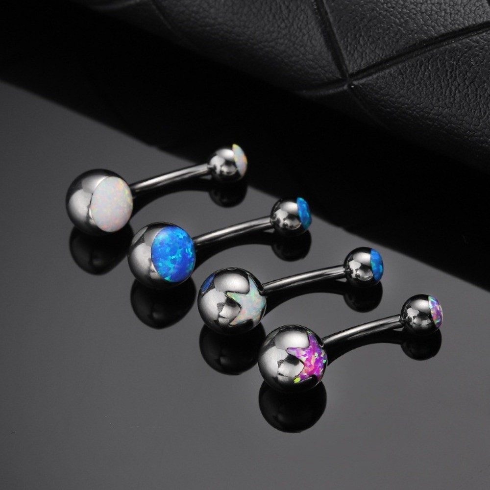 Body Jewelry Belly Button Rings - Fashion Titanium Material Belly Button Rings