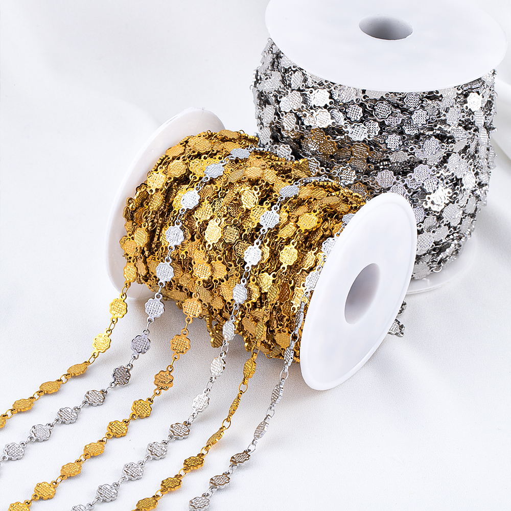 1meter Striped Flower Stainles - مراجعة Body Chain Jewelry وسعره