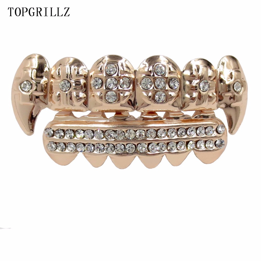 TOPGRILLZ Real Rose Gold Color - مراجعة Body Jewelry Real Gold وسعره