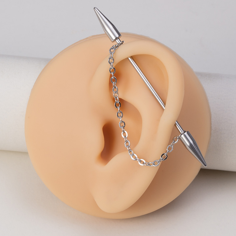 1pc Industrial Piercing Barbel - مراجعة Body Jewelry Implants وسعره