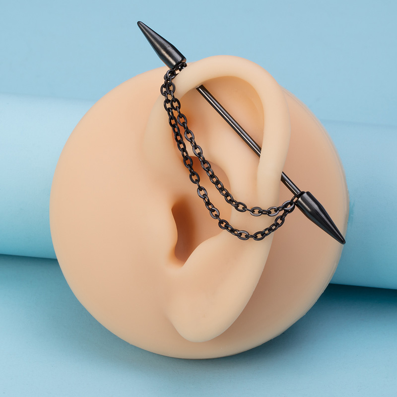 1pc Industrial Piercing Barbel - مراجعة Body Jewelry Implants وسعره