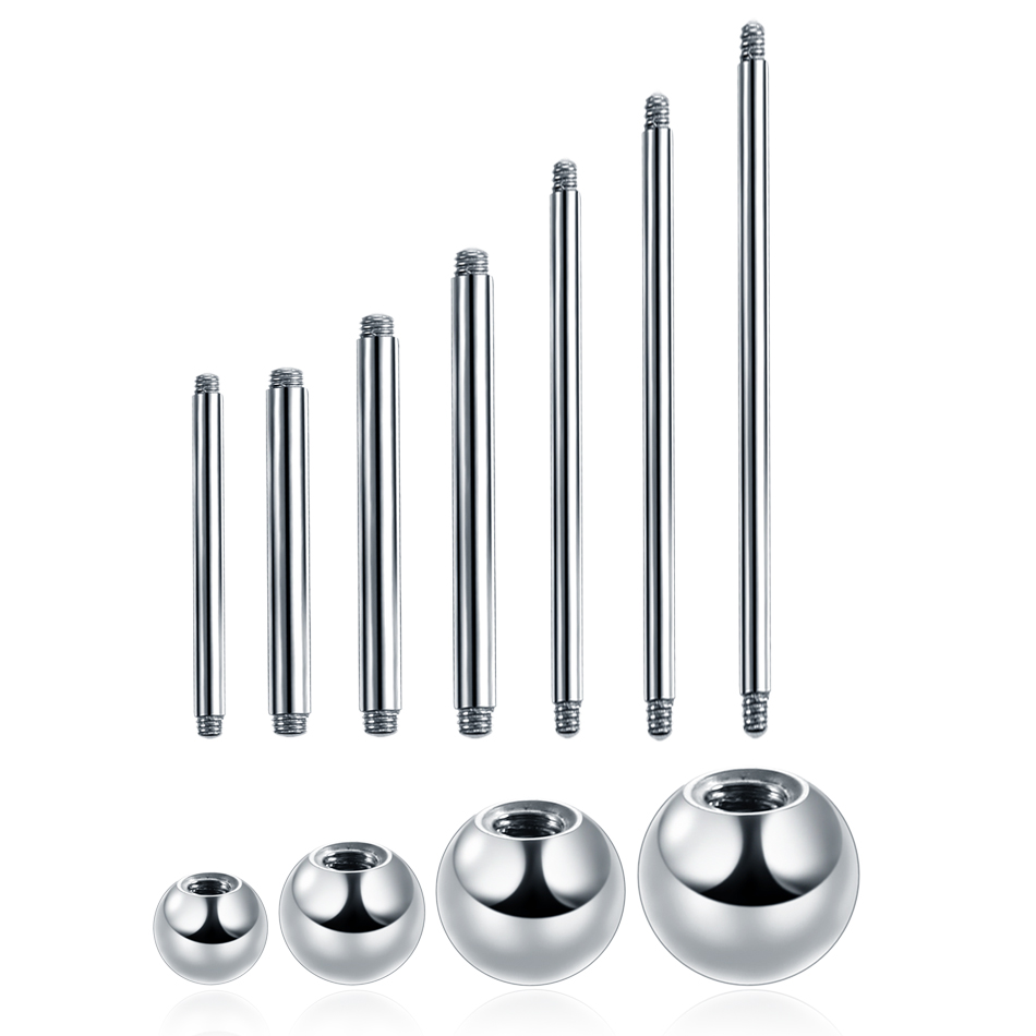1PC G23 Titanium Straight Barb - مراجعة Tongue Barbell Straight وسعره