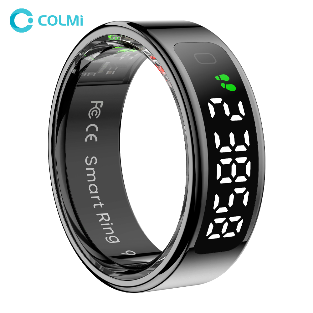 COLMI R12 Smart Ring with Disp - مراجعة Daith Heart Ring وسعره