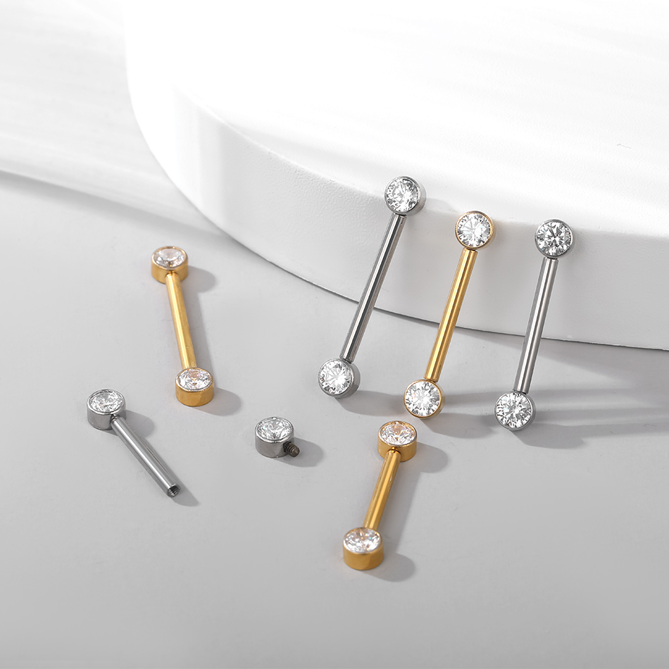 1/5pcs Implant Grade Titanium  - مراجعة Body Jewelry Implant Grade وسعره