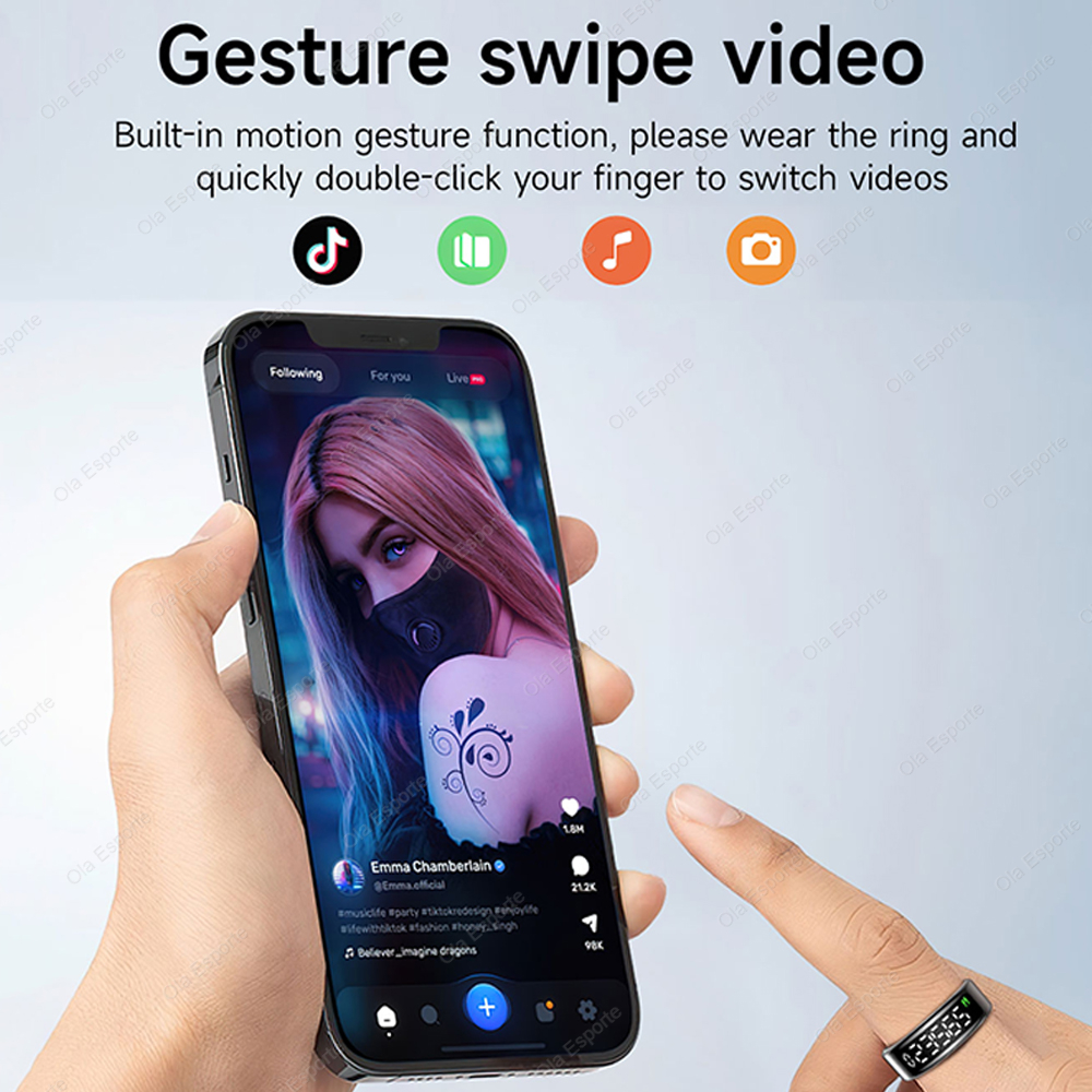 For Xiaomi Smart Ring Display  - مراجعة Daith Heart Ring وسعره