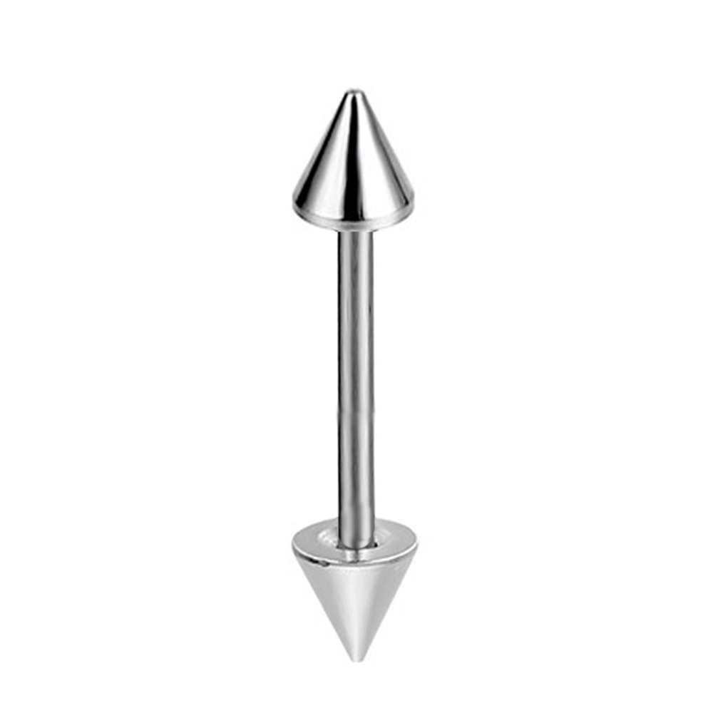 16pcs 14G Stainless Steel Nipp - مراجعة Tongue Barbell Straight وسعره