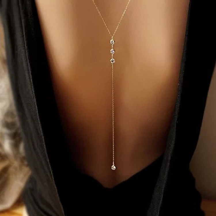 New Rhinestone Sexy Women's Ba - مراجعة Body Chain Jewelry وسعره