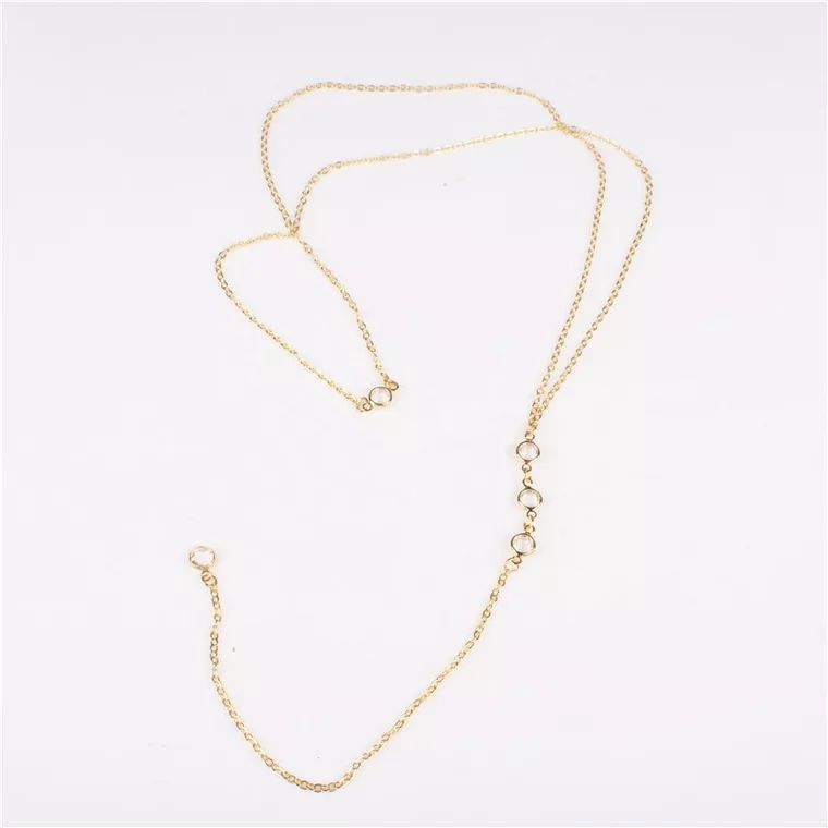 New Rhinestone Sexy Women's Ba - مراجعة Body Chain Jewelry وسعره