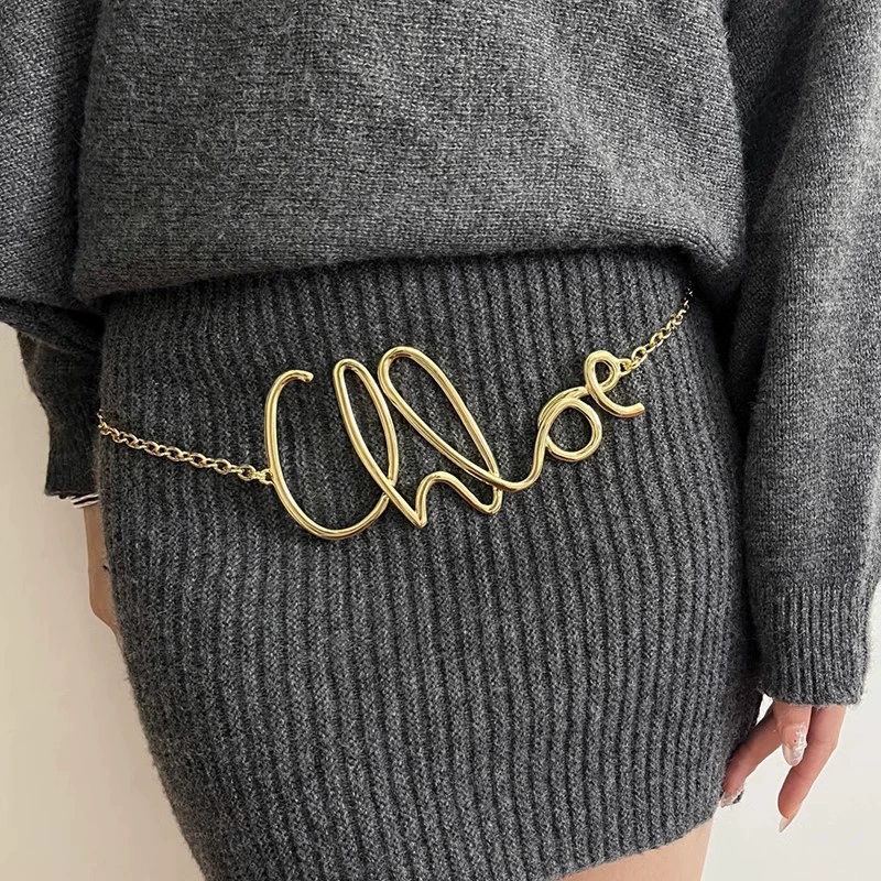 2025 New Retro Gold Letter Wai - مراجعة Body Chain Jewelry وسعره