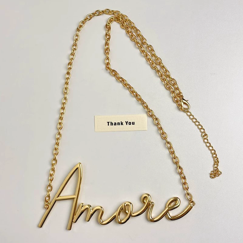2025 New Retro Gold Letter Wai - مراجعة Body Chain Jewelry وسعره