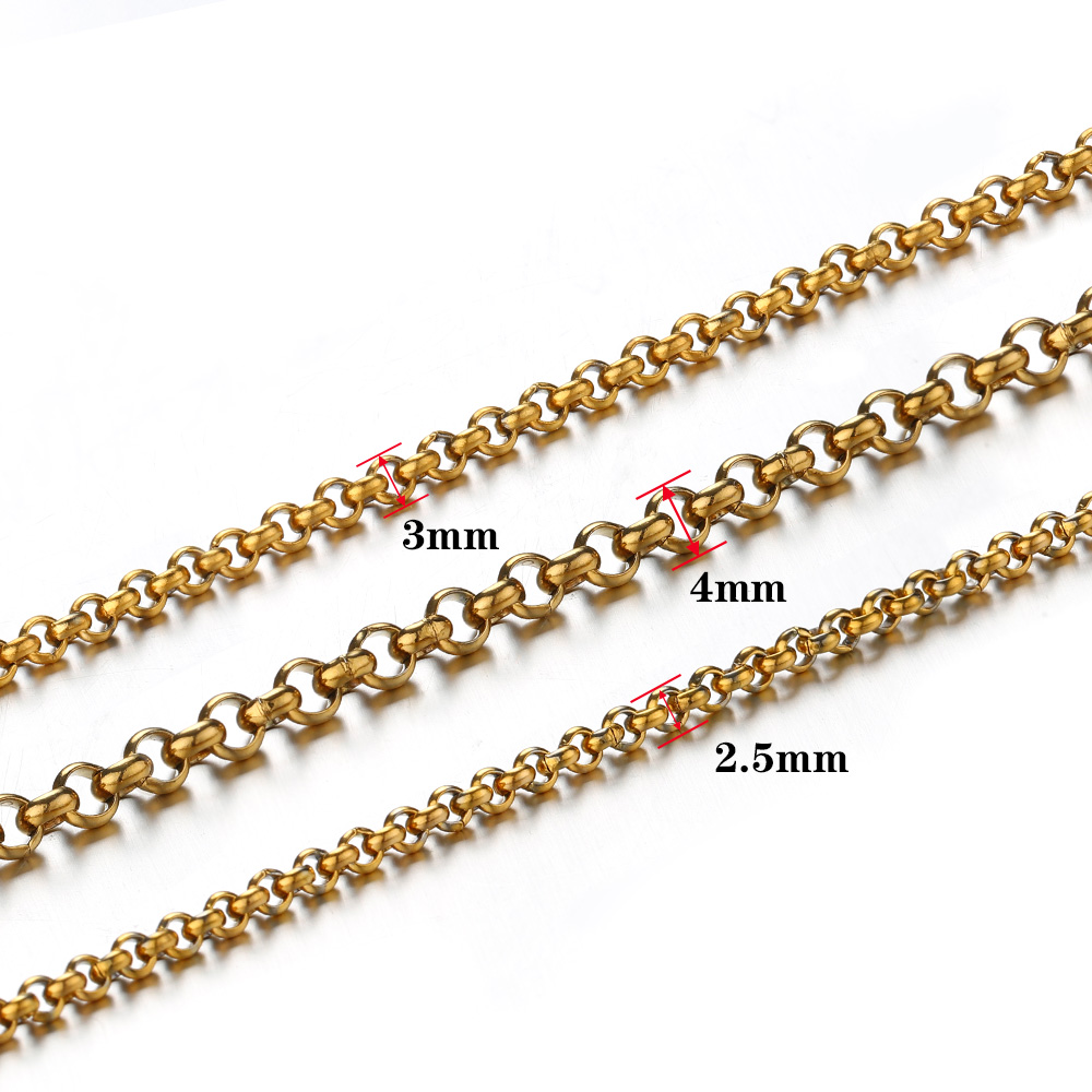 1 meter 2-4mm Stainless Steel  - مراجعة Body Chain Jewelry وسعره