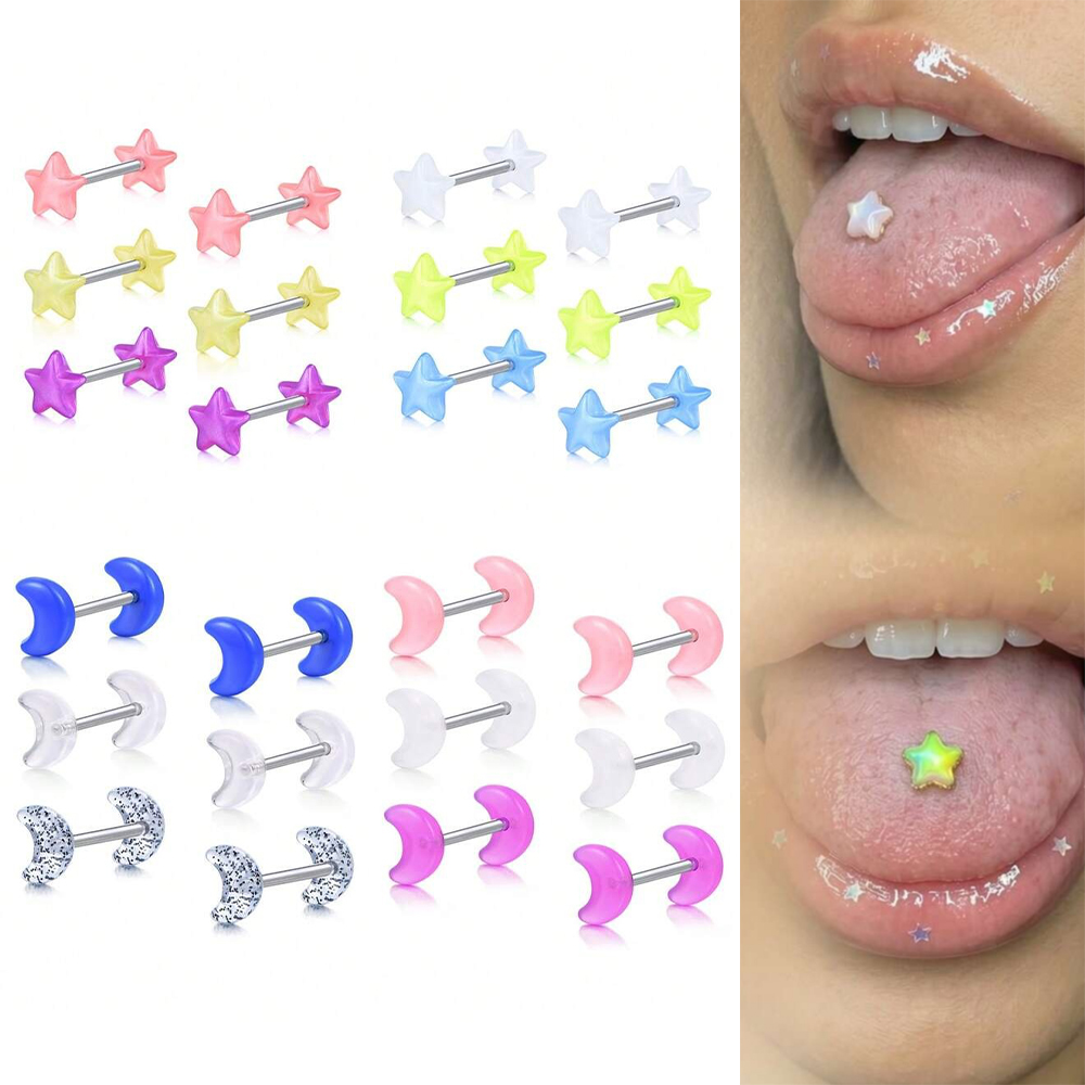16mm 14G Stainless Steel Strai - مراجعة Tongue Barbell Straight وسعره