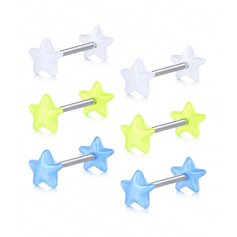 16mm 14G Stainless Steel Strai - مراجعة Tongue Barbell Straight وسعره