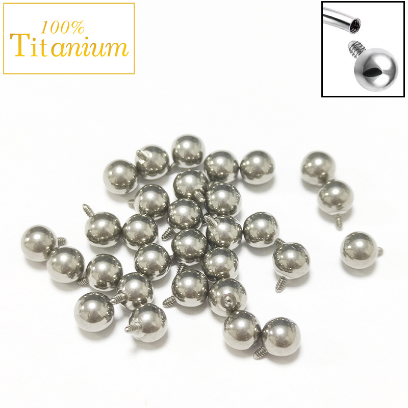 10Pc Implant Grade ASTM G23 Ti - مراجعة Body Jewelry Implant Grade وسعره