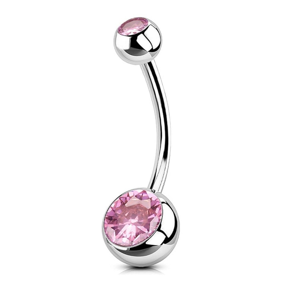 High Quality Titanium Material - مراجعة Body Jewelry Belly Button Rings وسعره