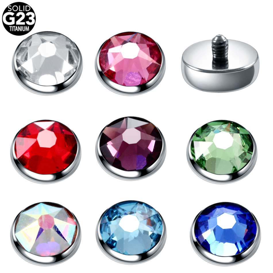 1PC G23 Titanium Dermal Anchor - مراجعة Body Jewelry Implants وسعره