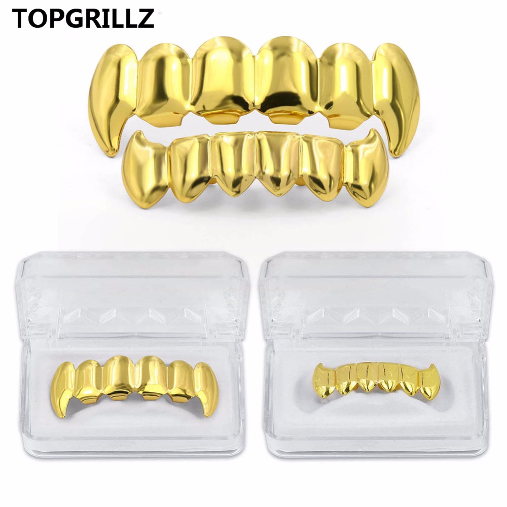 TOPGRILLZ Gold Silver Plated H - مراجعة Body Jewelry Real Gold وسعره