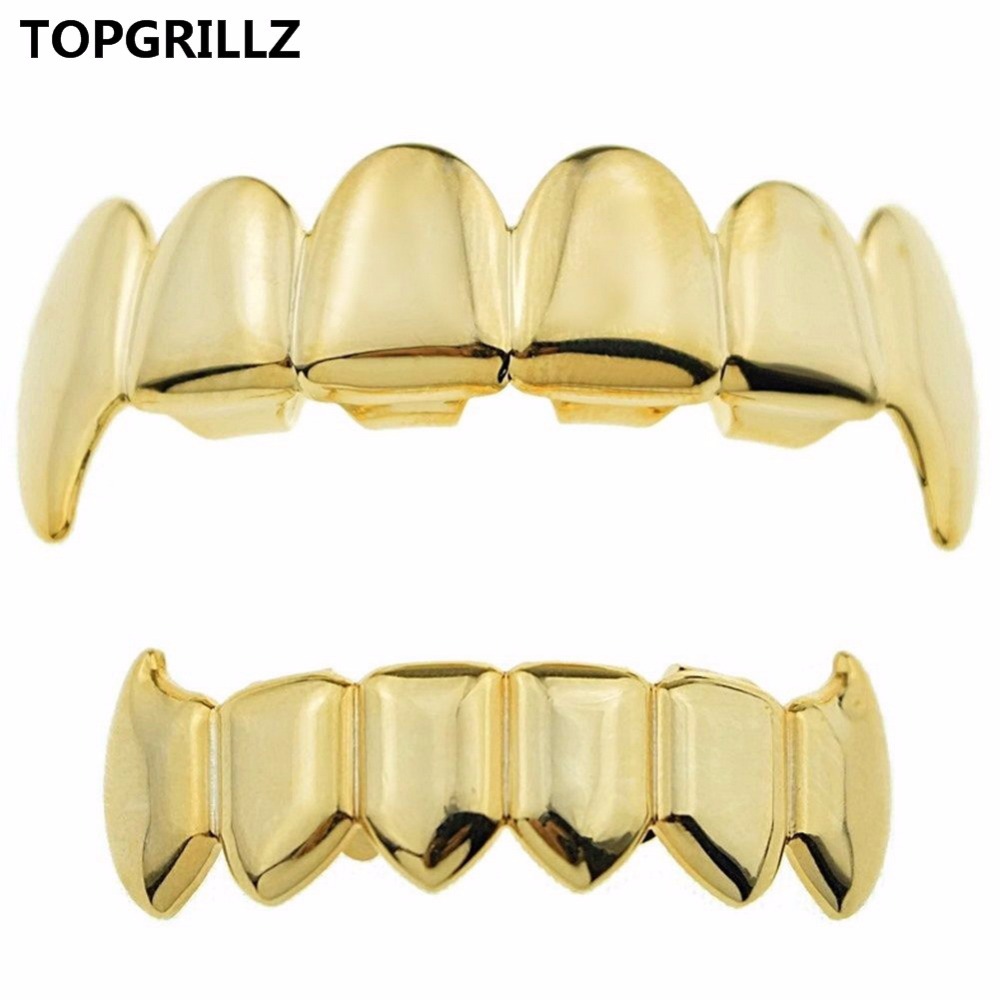 TOPGRILLZ Gold Silver Plated H - مراجعة Body Jewelry Real Gold وسعره
