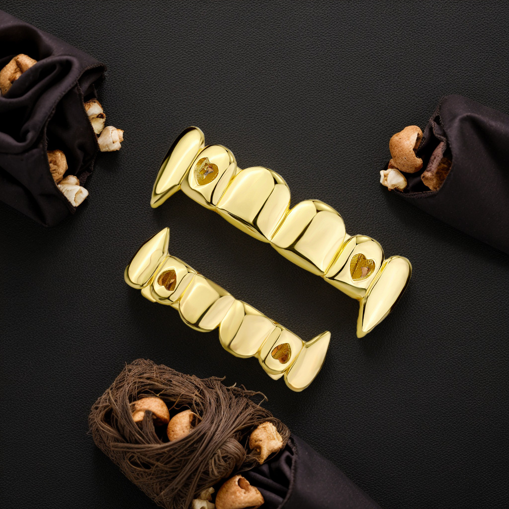 TOPGRILLZ Gold Silver Plated H - مراجعة Body Jewelry Real Gold وسعره