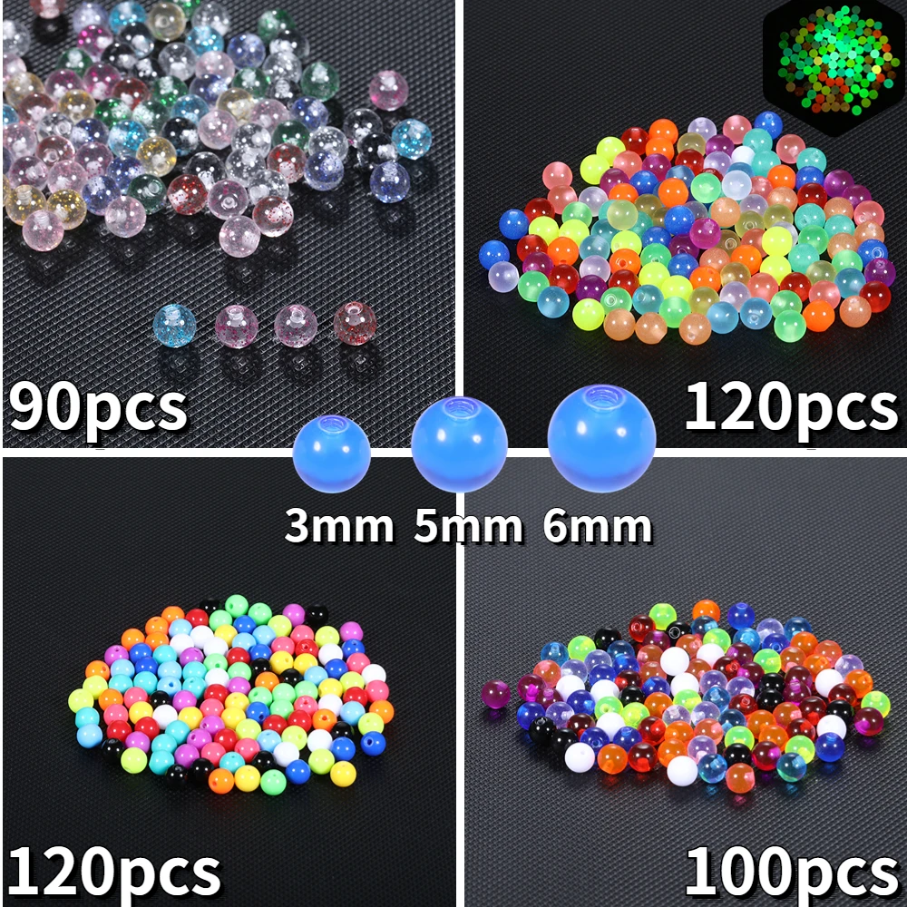 90-120pcs Colorful Acrylic Rep - مراجعة Body Jewelry Barbell وسعره