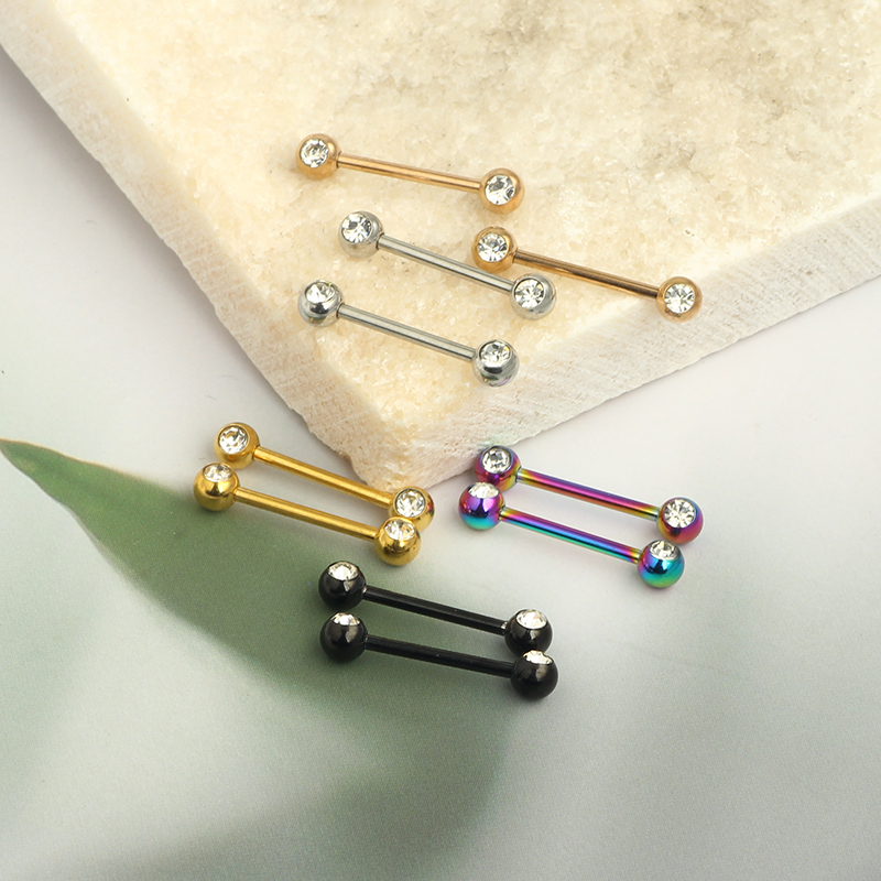 wholesales straight barbell cr - مراجعة Tongue Barbell Straight وسعره