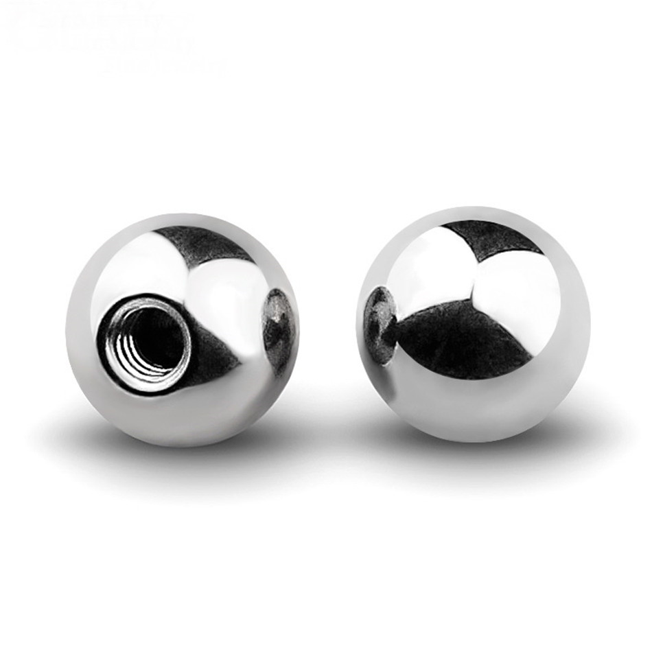 2pcs 16G 14G 3mm 4mm 5mm G23 T - مراجعة Body Jewelry Barbell وسعره