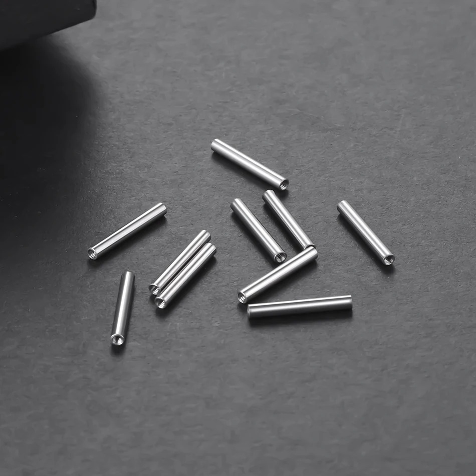 10pcs G23 Titanium Straight Ba - مراجعة Tongue Barbell Straight وسعره