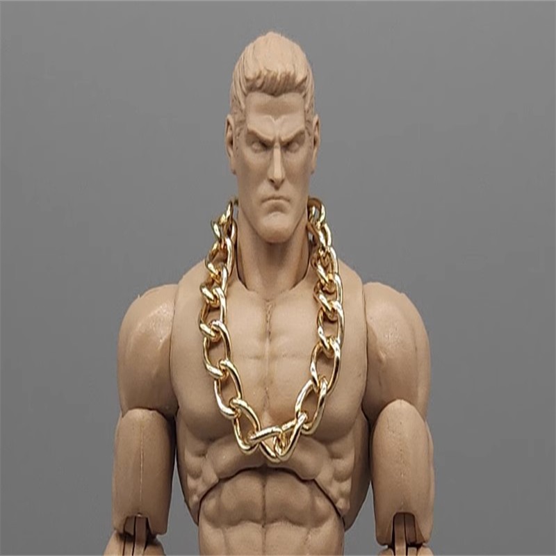1/12 Soldier Doll Accessories  - مراجعة Body Jewelry Real Gold وسعره