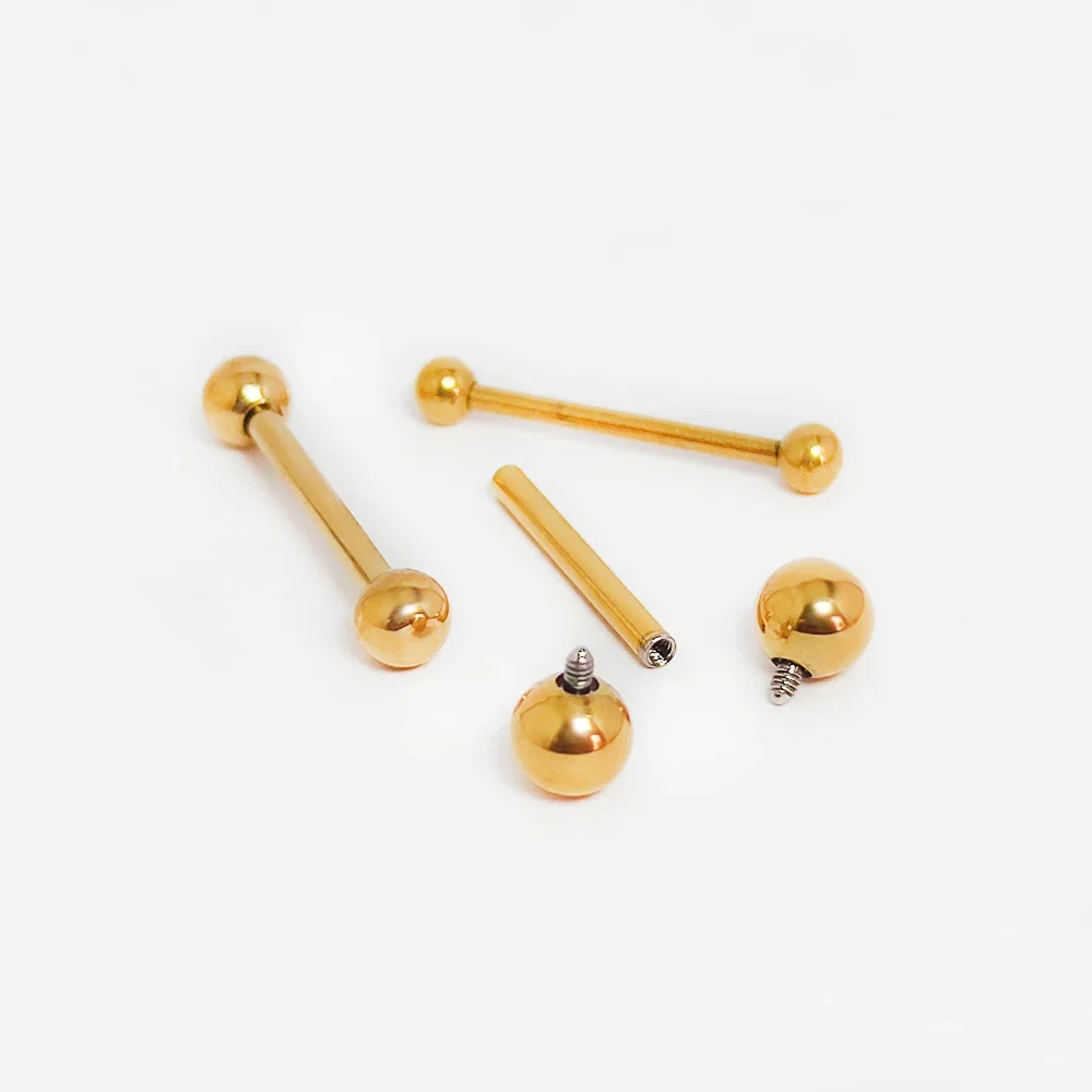ASTM F136 Titanium Piercing Ba - مراجعة Tongue Barbell Straight وسعره