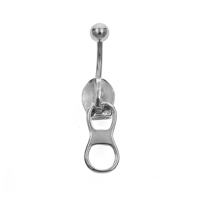 #1Pc Punk Belly Button Rings S - مراجعة Body Jewelry Belly Button Rings وسعره