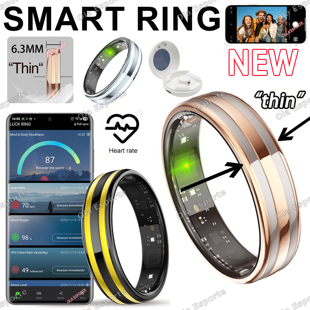 New 6.3mm Thin Smart Ring Heal - مراجعة Daith Heart Ring وسعره