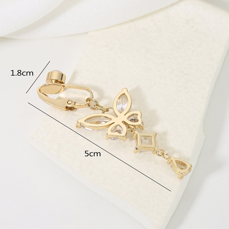 Clip On Belly Button Ring Butt - مراجعة Body Jewelry Belly Button Rings وسعره