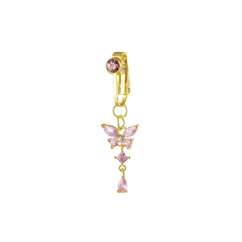 EVISPOL Clip On Belly Button R - مراجعة Body Jewelry Belly Button Rings وسعره