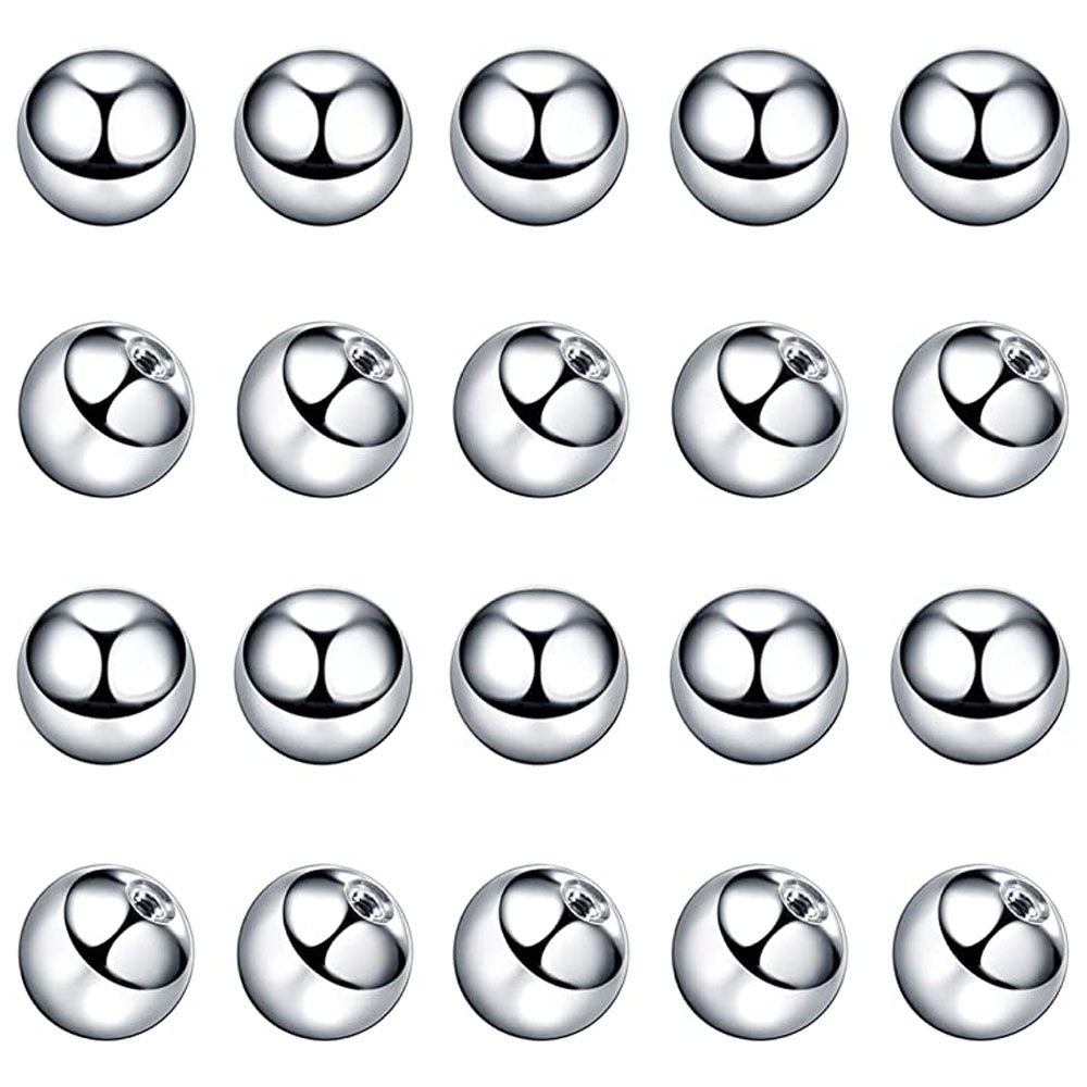 20pcs Replacement Balls Body J - مراجعة Body Jewelry Barbell وسعره