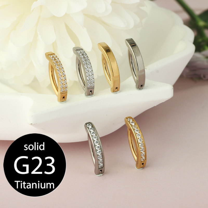 1PC Implant Grade G23 Titanium - مراجعة Body Jewelry Implant Grade وسعره
