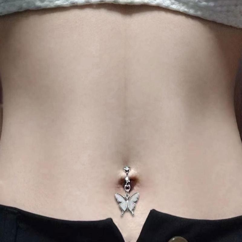  Versatile Belly Button Clip N - مراجعة Body Jewelry Belly Button Rings وسعره