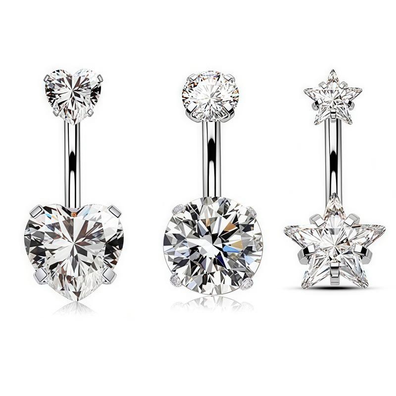 1Pc Sexy Belly Navel Piercing  - مراجعة Body Jewelry Belly Button Rings وسعره