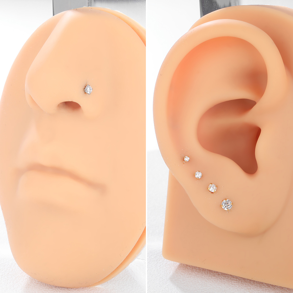 1/5pcs Implant Grade Titanium  - مراجعة Body Jewelry Implant Grade وسعره