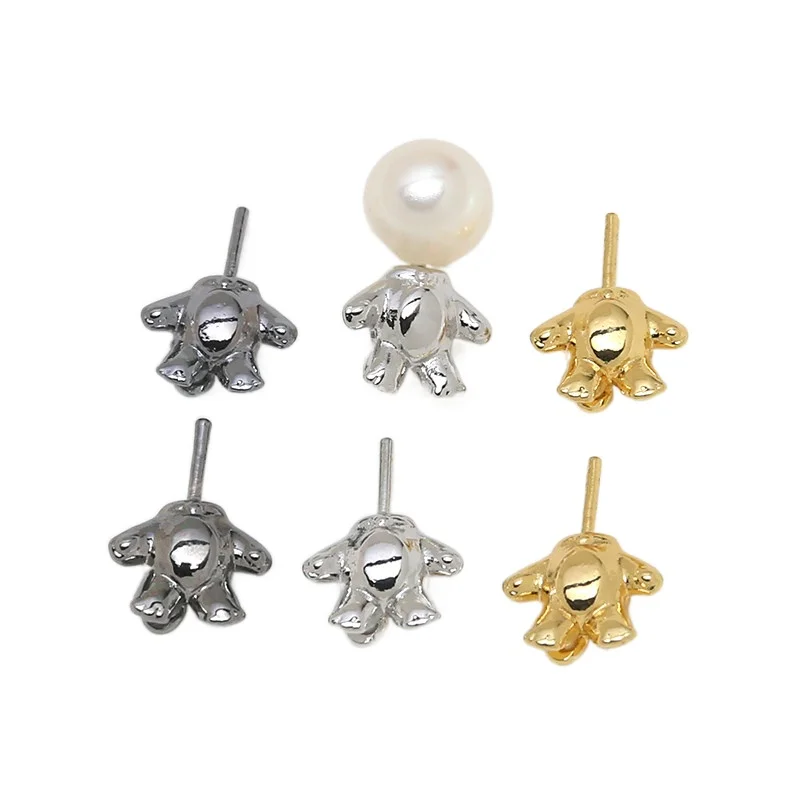 4 Pieces Copper Plated Real Go - مراجعة Body Jewelry Real Gold وسعره