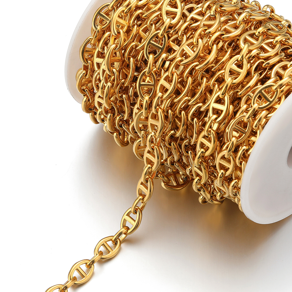1 Meter Stainless Steel Coffee - مراجعة Body Chain Jewelry وسعره