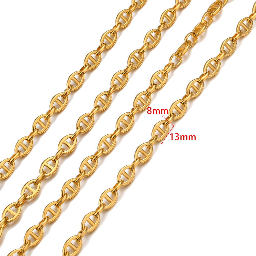 1 Meter Stainless Steel Coffee - مراجعة Body Chain Jewelry وسعره
