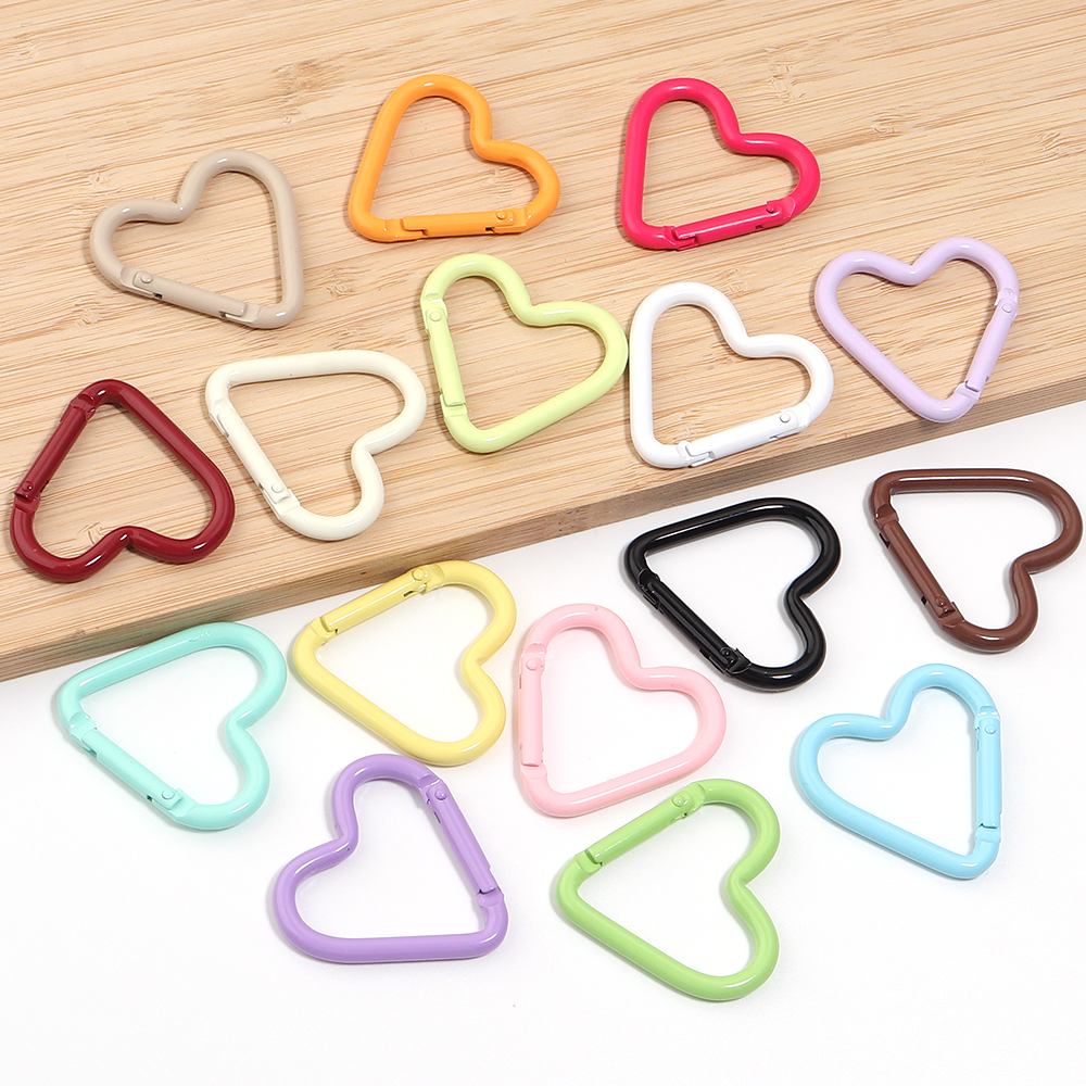 5pcs Colorful Heart-shaped Alu - مراجعة Daith Heart Ring وسعره