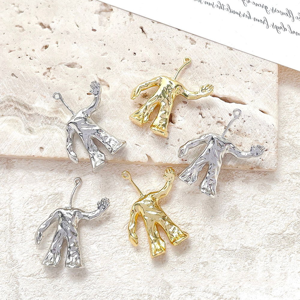 2 Pieces Copper Plated Real Go - مراجعة Body Jewelry Real Gold وسعره