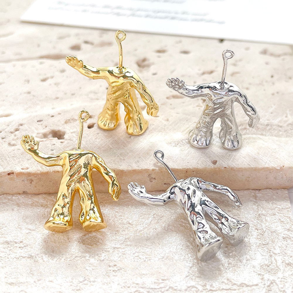 2 Pieces Copper Plated Real Go - مراجعة Body Jewelry Real Gold وسعره