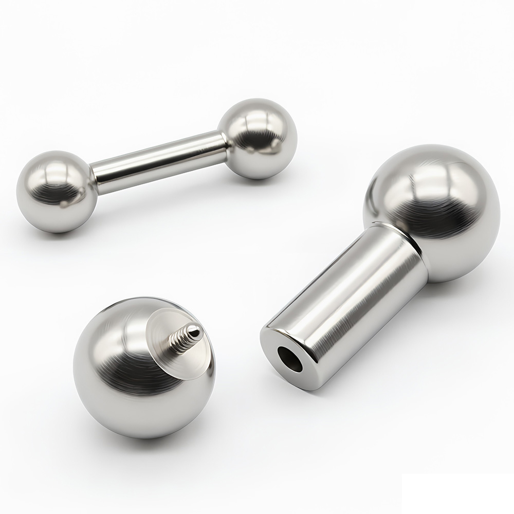 1Pc 12G-00G Stainless Steel St - مراجعة Tongue Barbell Straight وسعره