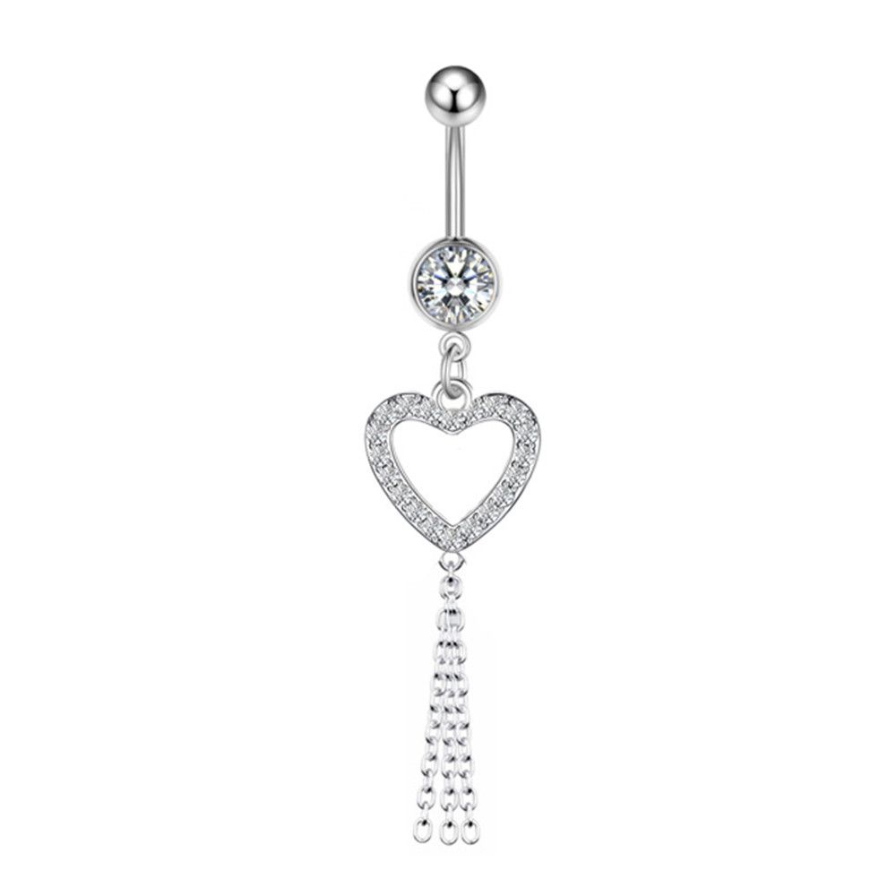 Women Earring Clip Faux Pierci - مراجعة Body Jewelry Belly Button Rings وسعره