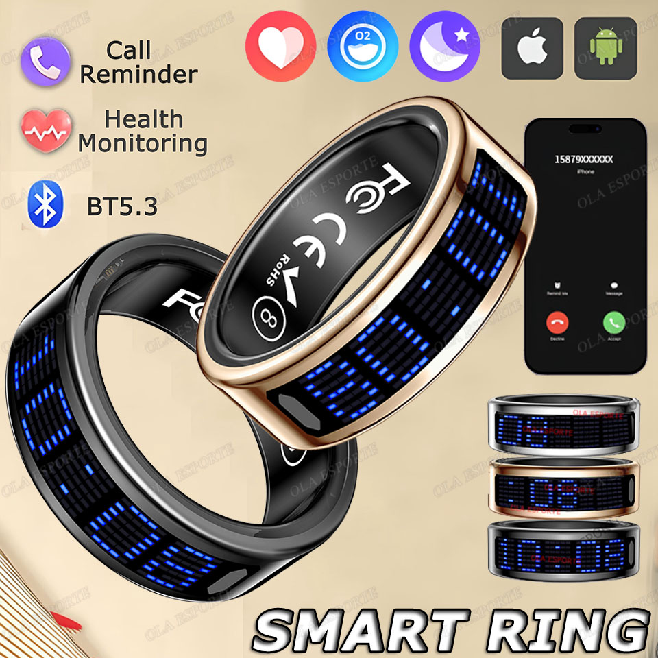 SR16 Smart Ring 3D LED Display - مراجعة Daith Heart Ring وسعره