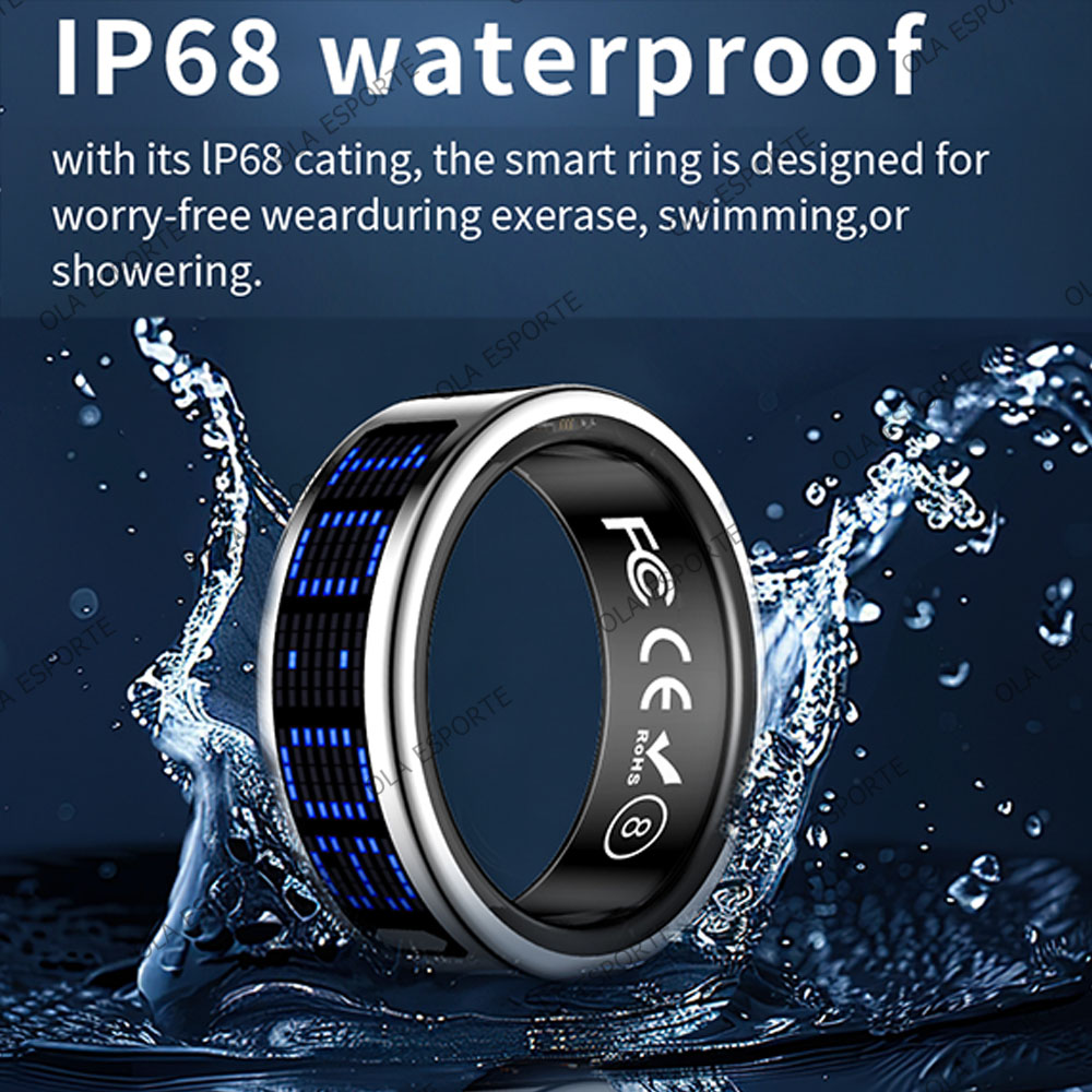 SR16 Smart Ring 3D LED Display - مراجعة Daith Heart Ring وسعره
