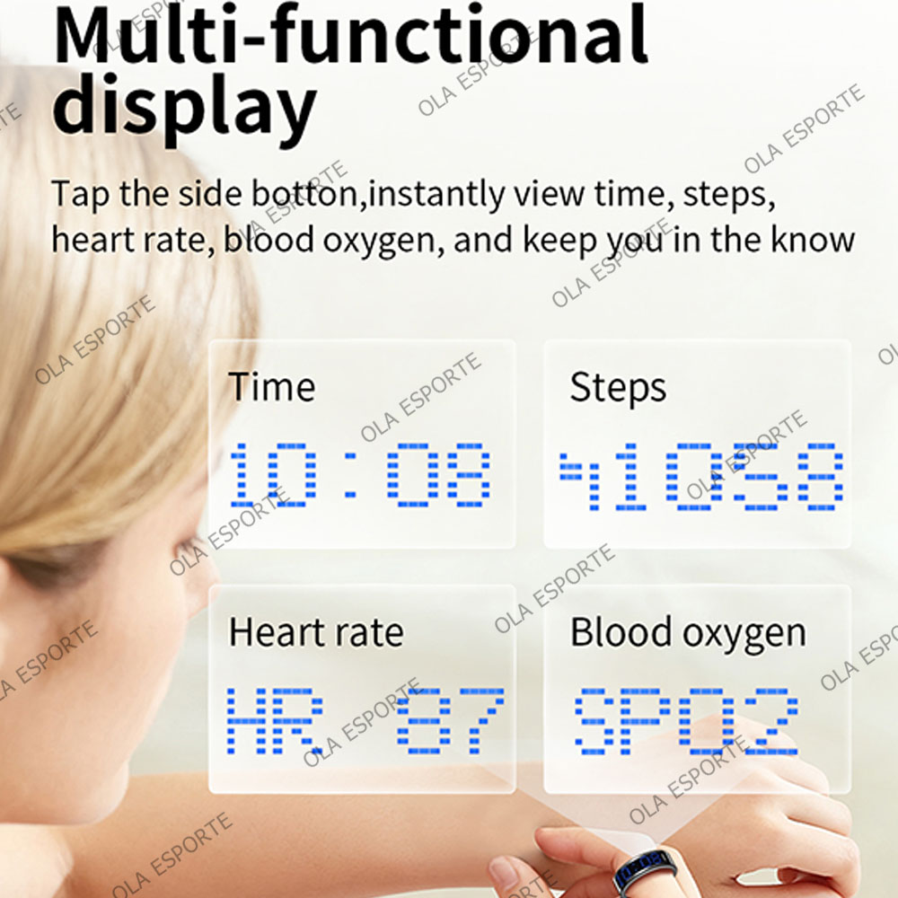 SR16 Smart Ring 3D LED Display - مراجعة Daith Heart Ring وسعره